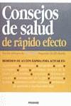 CONSEJOS DE SALUD DE RAPIDO EFECTO | 9788436808742 | PREVENTION MAGAZINE HEALTH BOOKS