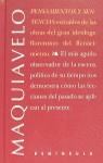 PENSAMIENTOS Y SENTENCIAS | 9788429740516 | MAQUIAVELO, NICOLAS