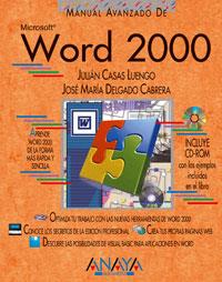 WORD 2000 MANUAL AVANZADO | 9788441509368 | CASAS LUENGO, JULIAN