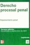 DERECHO PROCESAL PENAL (3 ED.2001) | 9788448133337 | ARANDA Y ANTON, GONZALO DE