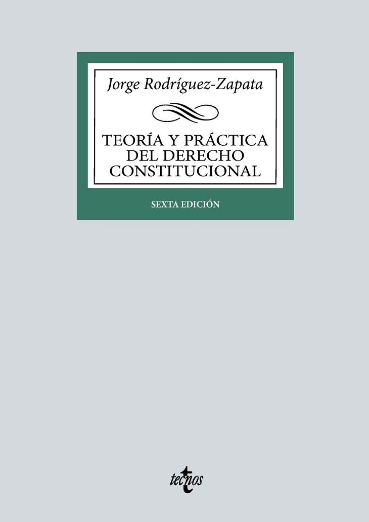 TEORÍA Y PRÁCTICA DEL DERECHO CONSTITUCIONAL | 9788430990634 | RODRÍGUEZ-ZAPATA, JORGE