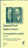 SIGMUND FREUD SANDOR FERENCZI CORRESPONDENCIA VOL.2 | 9788477389217 | VARIS