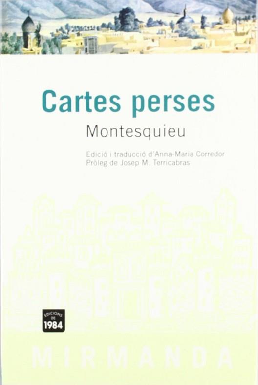 CARTES PERSES | 9788496061385 | MONTESQUIEU