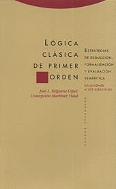 LOGICA CLASICA DE PRIMER ORDEN (2 VOL.) | 9788481642919 | FALGUERA LOPEZ, JOSE L.