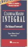 CUADRO DE MANDO INTEGRAL | 9788480881753 | KAPLAN, ROBERT S.