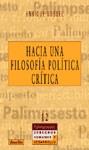 HACIA UNA FILOSOFIA POLITICA CRITICA | 9788433016126 | DUSSEL, ENRIQUE