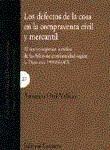 DEFECTOS DE LA COSA EN LA COMPRAVENTA CIVIL Y MERCANTIL, LOS | 9788484444312 | ORTI VALLEJO, ANTONIO