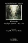 ULTIMA FE (LH) | 9788437621098 | MARTINEZ SARRION, ANTONIO