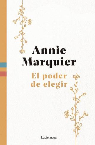 PODER DE ELEGIR | 9788419996565 | MARQUIER, ANNIE