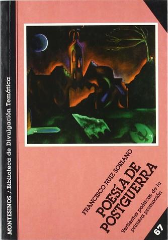 POESIA DE POSTGUERRA (BDT) | 9788489354388 | RUIZ SORIANO, FRANCISCO