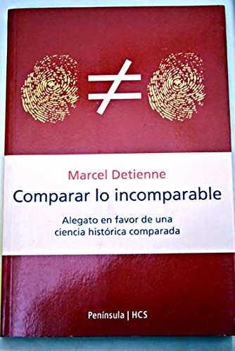 COMPARAR LO INCOMPARABLE | 9788483073902 | DETIENNE, MARCEL