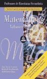 MATEMATICAS PROFESORES ESO VOLUMEN PRACTICO | 9788466500579 | NAVARRO CAMACHO, JORGE; PINA CORONADO, EMILIO M.