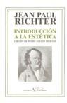 INTRODUCCION A LA ESTETICA | 9788479620004 | RICHTER, JEAN PAUL