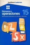 CUADERNOS NUMEROS Y OPERACIONES 15 | 9788429475043 | BLANCO CALVO, JUAN MANUEL