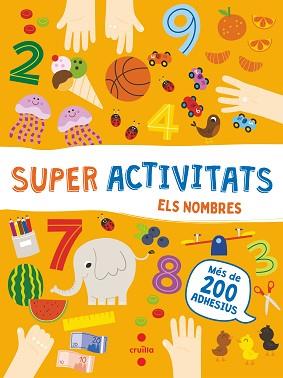 SUPERACTIVITATS AMB ADHESIUS. ELS NOMBRES | 9788466151443 | LOMBARDI, SILVIA