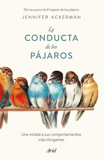 CONDUCTA DE LOS PÁJAROS | 9788434433793 | ACKERMAN, JENNIFER