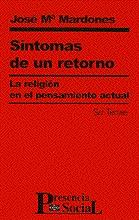 SINTOMAS DE UN RETORNO | 9788429313000 | MARDONES, JOSE M.