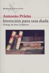 INVENCION PARA UNA DUDA | 9788432212253 | PRIETO, ANTONIO