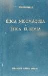 ETICA NICOMAQUEA ETICA EUDEMIA (TELA) | 9788424910075 | ARISTOTELES