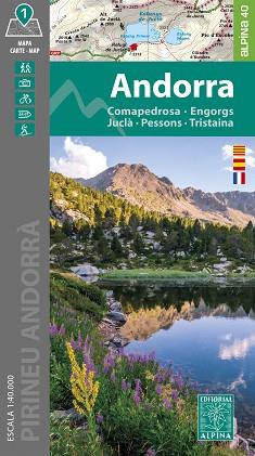 MAPA ANDORRA ALPINA 40 | 9788470111235 | AA.VV