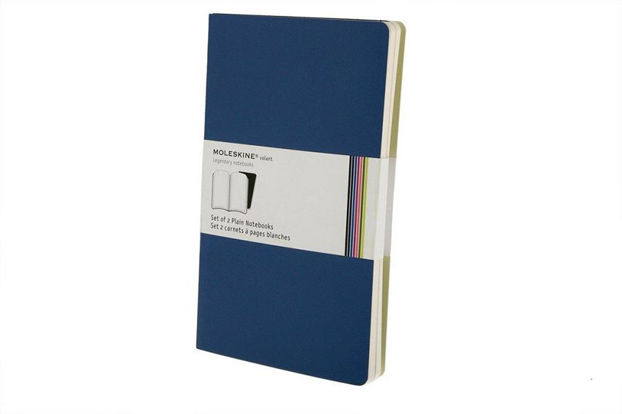 BLUE PLAIN VOLANT NOTEBOOKS L AZUL LISO BLANDA | 9788883708619 | MOLESKINE