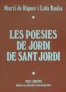 POESIES DE JORDI DE SANT JORDI, LES | 9788475021102 | JORDI DE SANT JORDI