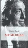 MEMORIAS (CARLOS BARRAL) | 9788483073339 | BARRAL, CARLOS