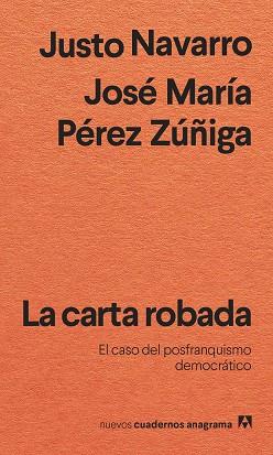 CARTA ROBADA | 9788433916679 | NAVARRO, JUSTO / PÉREZ ZÚÑIGA, JOSÉ MARÍA