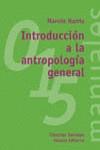 INTRODUCCION A LA ANTROPOLOGIA GENERAL | 9788420681740 | HARRIS, MARVIN