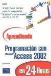 PROGRAMACION CON MICROSOFT ACCESS 2002 APRENDIENDO | 9789702603399 | KIMMEL, PAUL