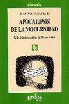 APOCALIPSIS DE LA MODERNIDAD | 9788474324648 | BENEYTO, JOSE MARIA