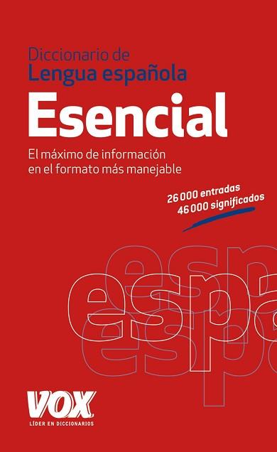 DICCIONARIO ESENCIAL DE LA LENGUA ESPAÑOLA | 9788499740331 | AA.VV.