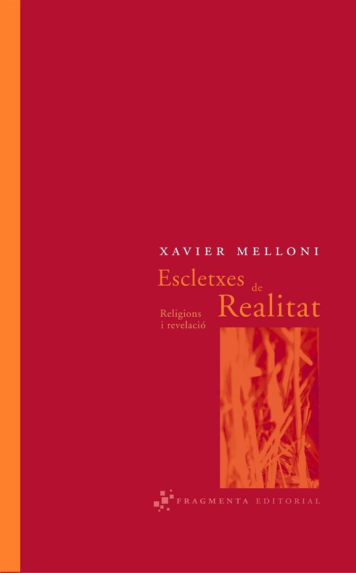 ESCLETXES DE REALITAT ( RELIGIONS I REVELACIO ) | 9788493569501 | MELLONI, XAVIER