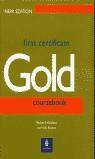 FIRST CERTIFICATE GOLD COURSEBOOK (NEW EDITION) | 9780582429697 | ACKLAM, RICHARD