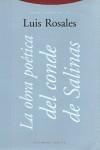 OBRA POETICA DEL CONDE DE SALINAS, LA | 9788481642360 | ROSALES, LUIS