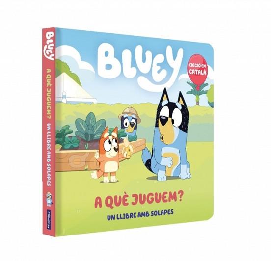 BLUEY. LLIBRE DE CARTRÓ AMB SOLAPES - A QUÈ JUGUEM? | 9788448870096 | BLUEY