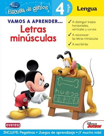 LETRAS MINUSCULAS-4AÑ-ESCGEN | 9788444146454 | AA.VV.