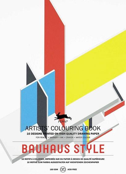 BAUHAUS STYLE ARTIST COLOURING BOOK | 9789460098116 | A.A.V.V