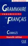 GRAMMAIRE PROGRESSIVE DU FRANÇAIS CORRIGES | 9782090338492 | GREGOIRE, MAIA