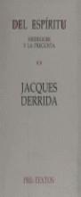 DEL ESPIRITU | 9788487101236 | DERRIDA, JACQUES