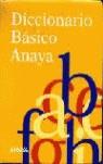 DICCIONARIO BASICO ANAYA (2003) | 9788483324028 | VARIS