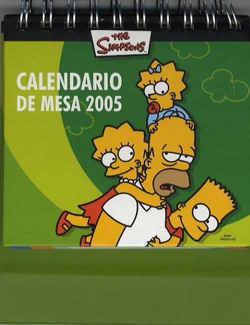 CALENDARIO MESA SIMPSON DIA 2005 | 9788475777054 | AA VV