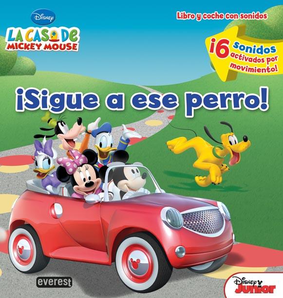 LA CASA DE MICKEY MOUSE. ¡SIGUE A ESE PERRO! LIBRO Y COCHE CON SONIDOS | 9788444168968 | WALT DISNEY COMPANY/SUSAN AMERIKANER