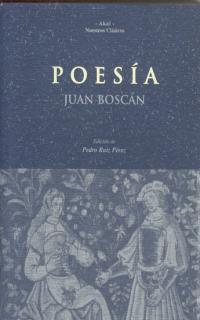 POESIA JUAN BOSCAN | 9788446010067 | BOSCAN, JUAN