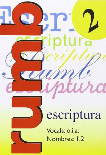 RUMB 2000 2 QUADERN ESCRIPTURA | 9788486545116 | MARTI FUSTER, R. M.