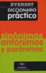 DICCIONARIO SINONIMOS, ANTONIMOS Y PARONIMOS PRACTICO | 9788424112189 | VARIS