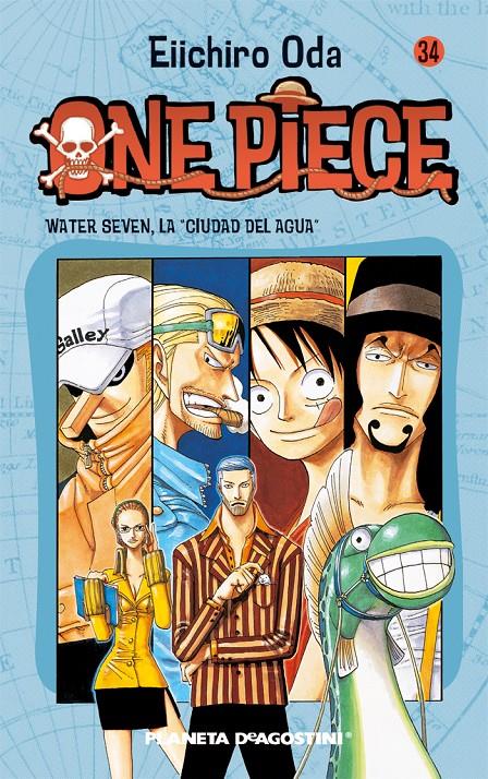 ONE PIECE Nº34 | 9788468471853 | EIICHIRO ODA