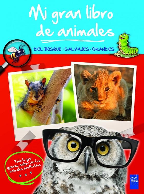 MI GRAN LIBRO DE ANIMALES AZUL | 9788408008484 | YOYO