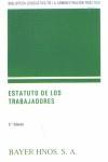 ESTATUTO DE LOS TRABAJADORES (5 ED.2003) | 9788470283406 | VARIS