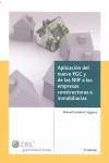 APLICACIÓN DEL NUEVO PGC Y DE LAS NIIF A LAS EMPRESAS CONSTRUCTORAS E INMOBILIAR | 9788482357812 | GUTIÉRREZ VIGUERA, MANUEL